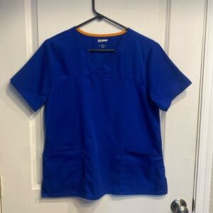 Scrubstar top women’s medium blue
